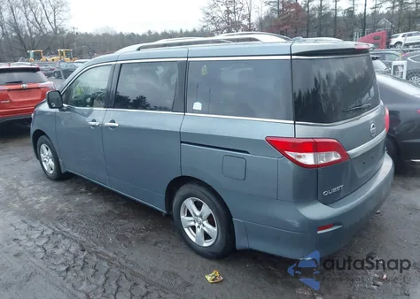 2012 Nissan Quest Sv from USA, damaged, VIN JN8AE2KP1C9037753
